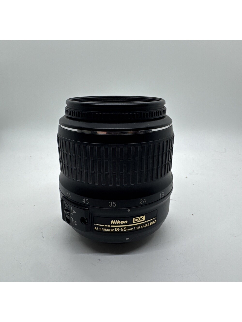NIKON DX VR AF-S NIKKOR 18-55MM F/3.5-5.6 G II LENS WORKING NICE Tested